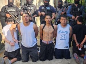 Condenan a cuatro integrantes de la Pandilla 18 capturados en San Pedro Sula
