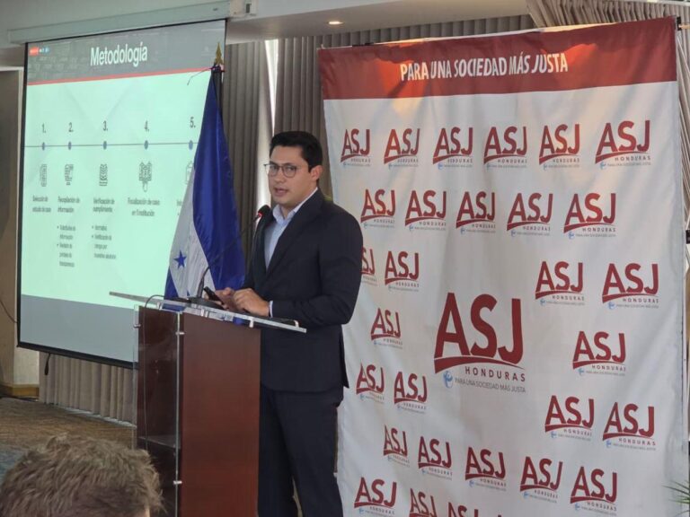 ASJ denuncia uso opaco de 1,837 millones de lempiras mediante partida de emergencia