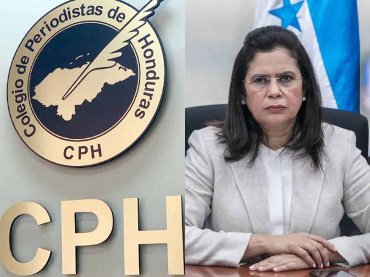 Colegio de Periodistas solicita al Ministerio Público investigar a Rixi Moncada y defiende la libertad de prensa