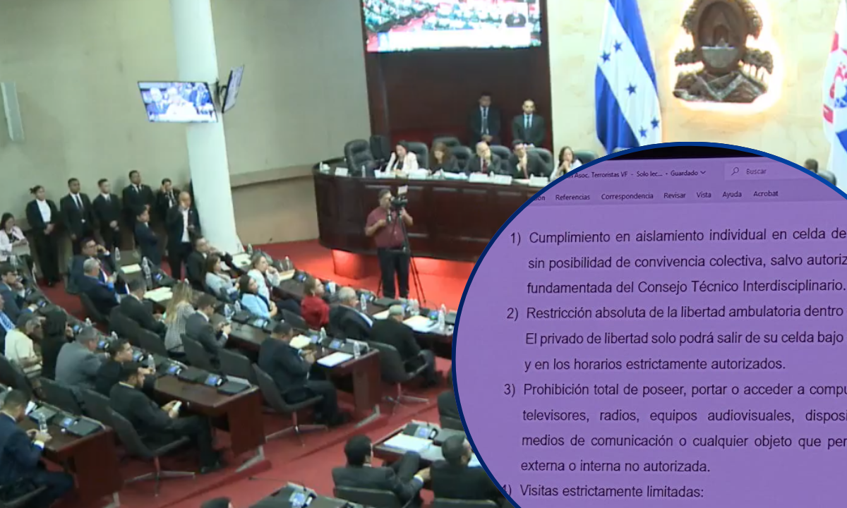 Congreso inicia debate de reformas para endurecer medidas contra organizaciones declaradas terroristas