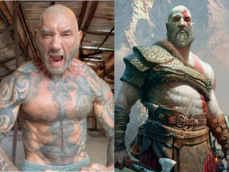 Dave Bautista muestra preparación física para interpretar a Kratos en 'God of War'
