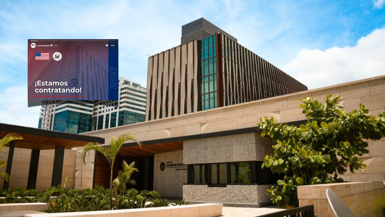 Embajada de EE. UU. en Tegucigalpa abre convocatoria para auxiliar de sala de correo