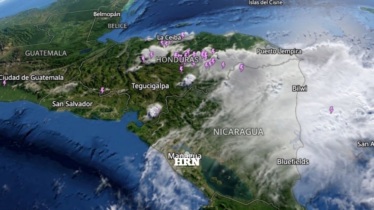 Onda tropical ingresará a Honduras y aumentará las lluvias en varias regiones