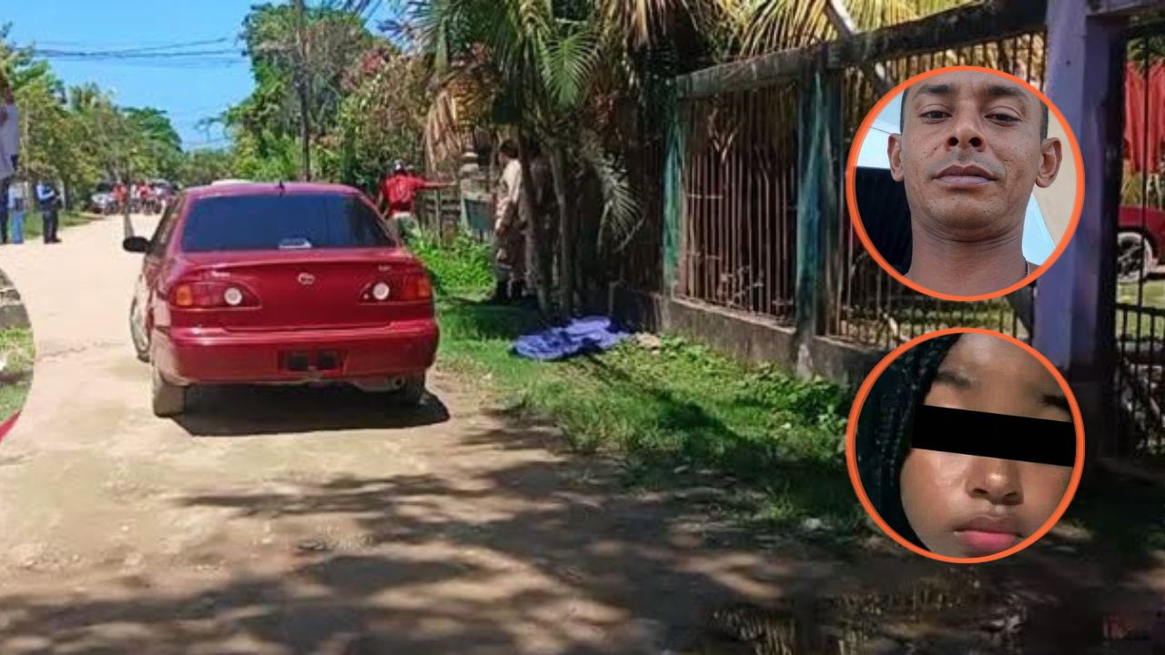 Padre y su hija mueren a balazos en barrio Comagüey de Puerto Cortés