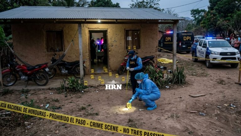 Policía investiga dos hipótesis tras ataque que dejó dos muertos en El Coyol, Olancho