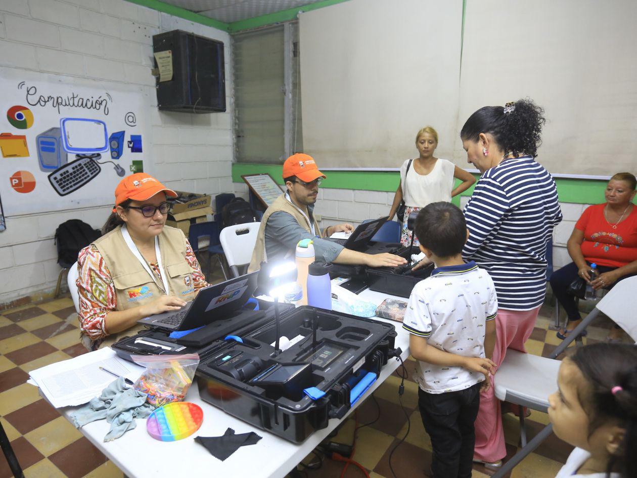 RNP impulsa jornadas de enrolamiento infantil en centros educativos de San Pedro Sula