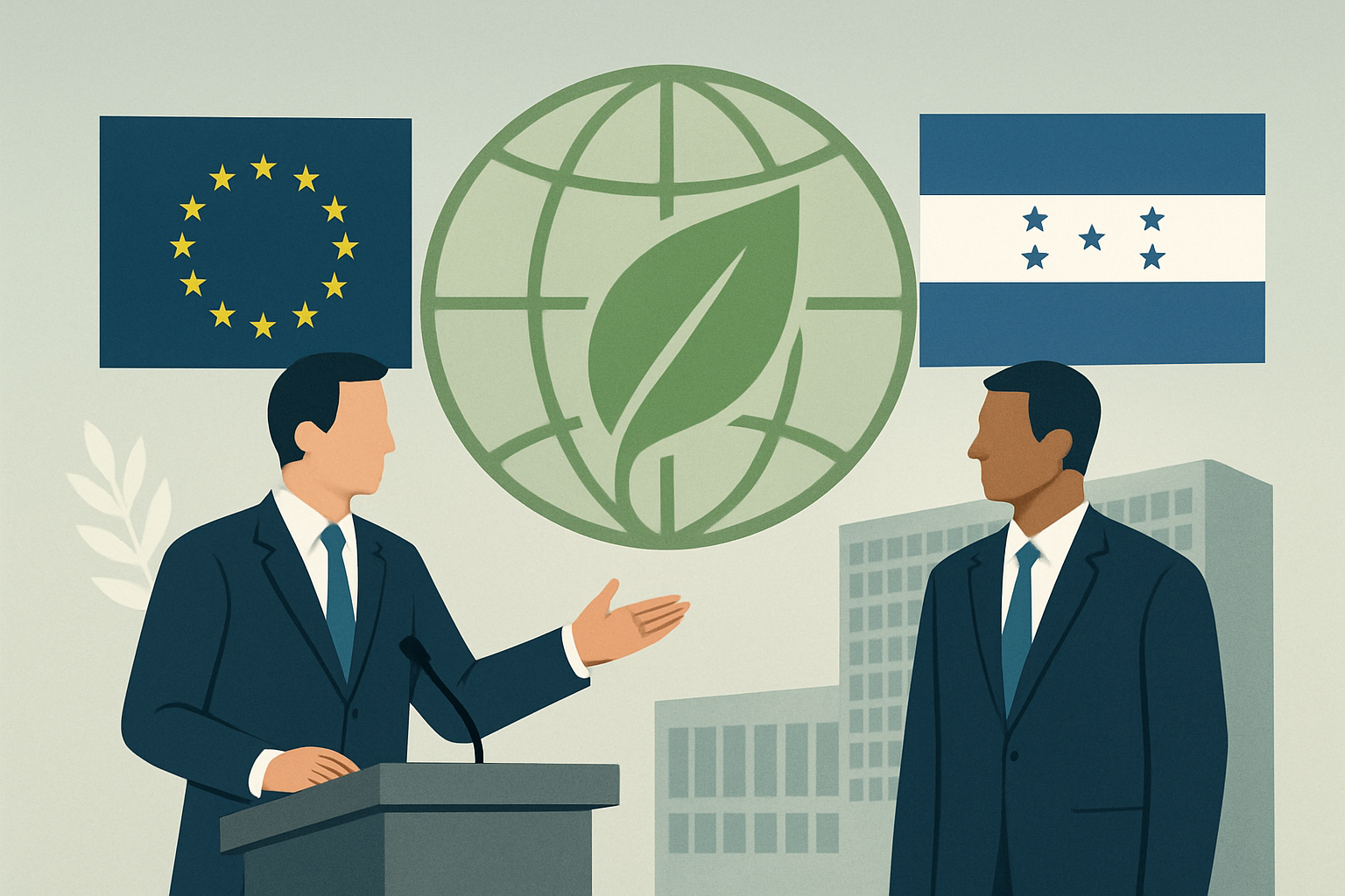 UE presenta iniciativa global de Bonos Verdes con participación de Asfura