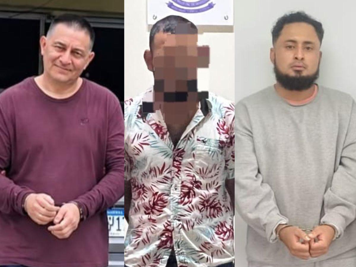 Capturan a tres hondureños deportados de Estados Unidos acusados de homicidio y asesinato
