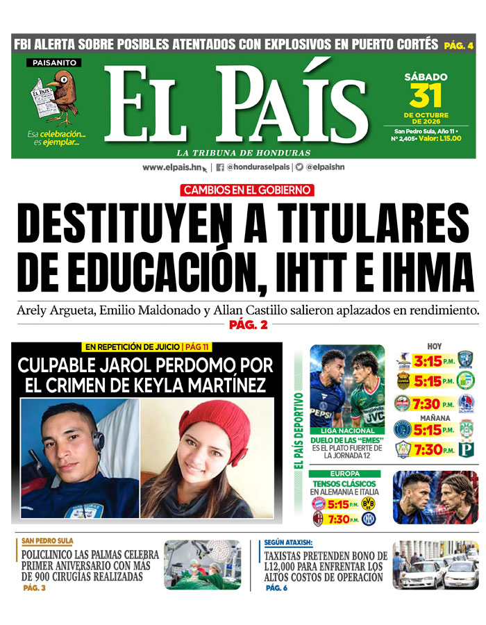 Remueven a titulares de Educación, IHTT e IHMA